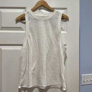 Lululemon white workout top